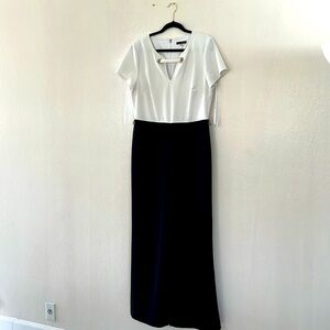 Tommy Hilfiger Jumpsuit, Black and cream, Size 14